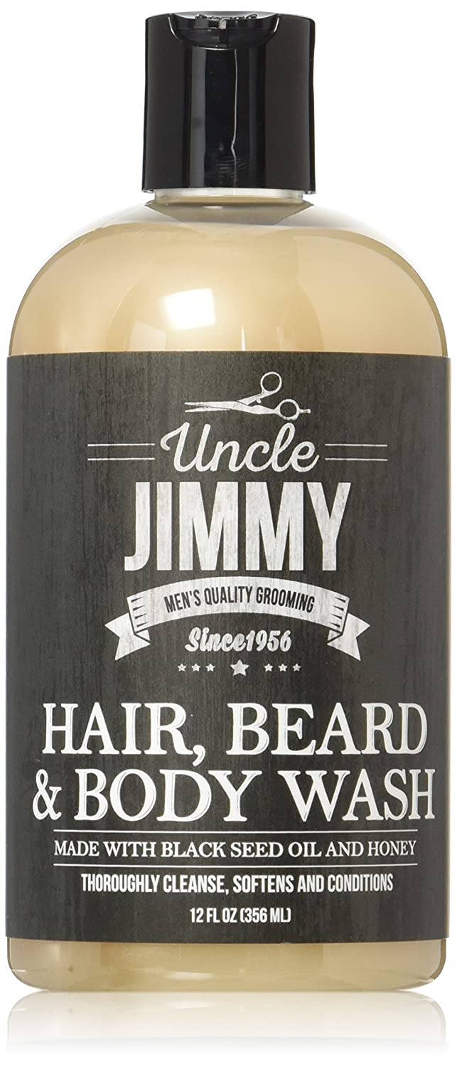 Uncle Jimmy Hair/Beard Wash  12Oz (Pack Of 1)