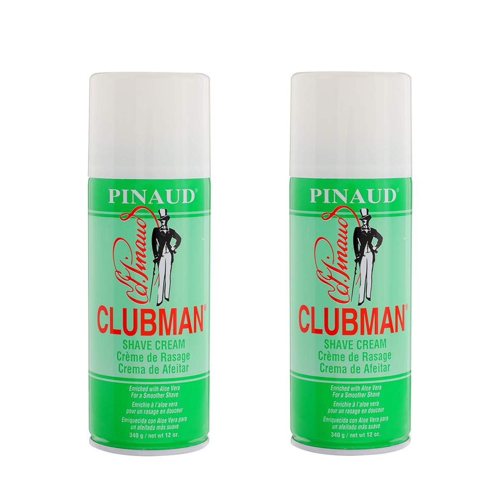 Clubman Shave Cream Spray  12Oz (Pack Of 2)