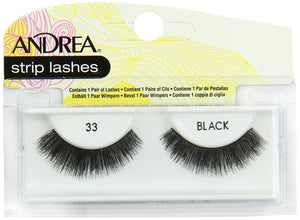 Andrea Style 33  Black  (Pack Of 4)