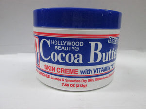 HOLLYWOOD BEAUTY Hollywood Beauty Cocoa Butter With Vitamin- E  7,5 Oz (Pack of 2 )