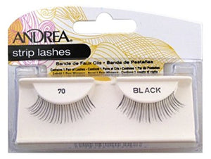 Andrea Lashes Strip Style 70 Black (6 Pack)