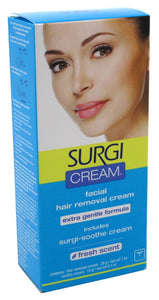 Surgi Care Cream Hair Remover Extra Gentle Formula For Face  1 Oz (Pack Of 2)