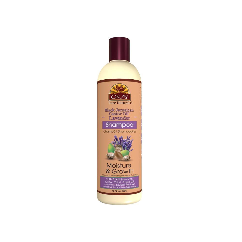 Okay Okay Black Jamaican Castor Oil & Lavender Shampoo   12 Oz (Pack Of 1)