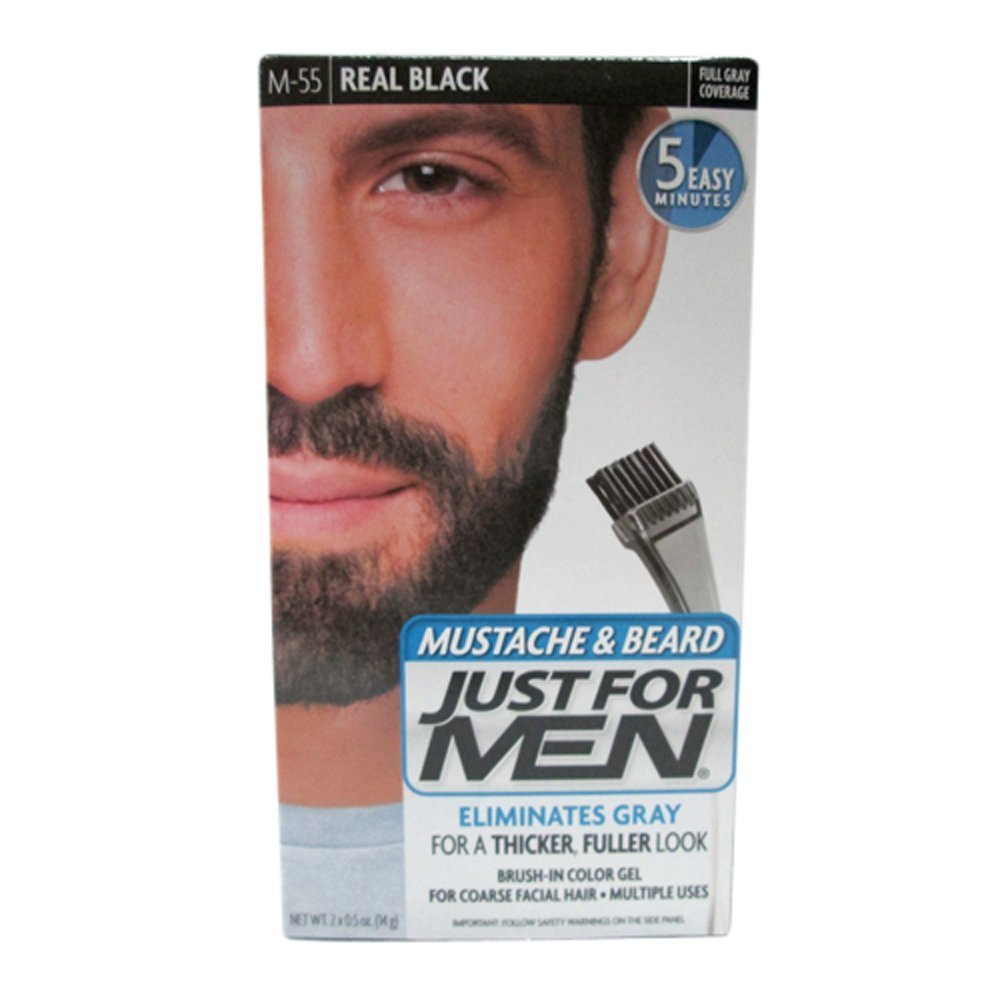 Just for men M/B/S 55 [Real Black]  Kit (Pack Of 6)